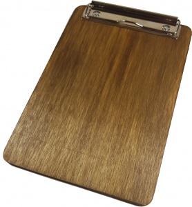 Solid Wooden Menu Clipboard A5 and A4 for sale with fast UK Delivery